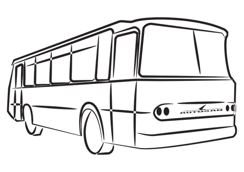 Bus schets