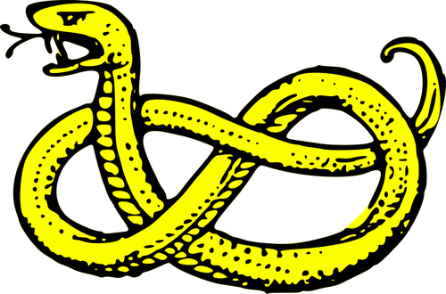 ImÃ¡genes PrediseÃ±adas vector serpiente amarilla