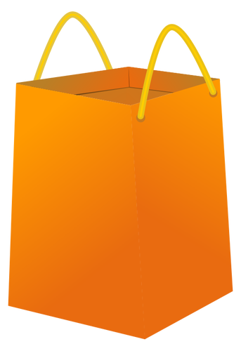 Ilustracja wektorowa z torby na zakupy