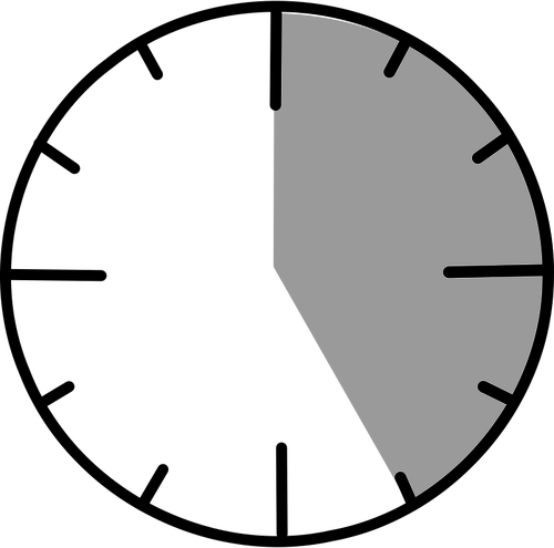 Illustration vectorielle de cadran