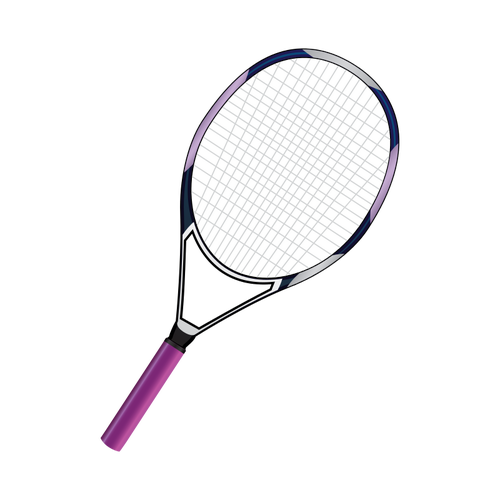 Tennis racket vektorbild