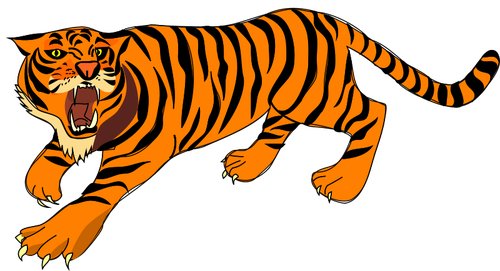 Angripe tiger