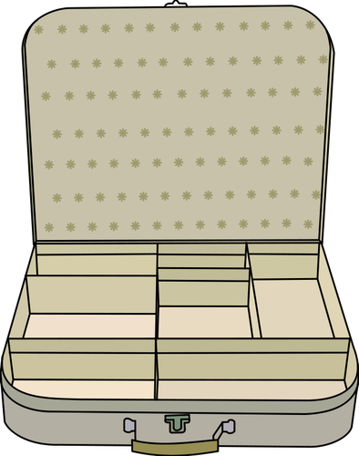 Clipart de valise vecteur