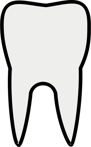 Zub linie umÄ›nÃ­ Vektor Klipart