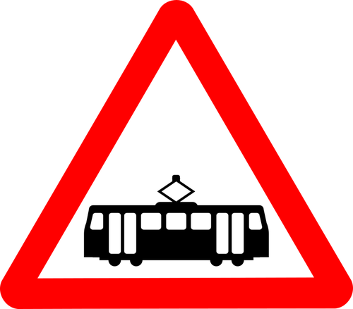 Pictograma de tramvai