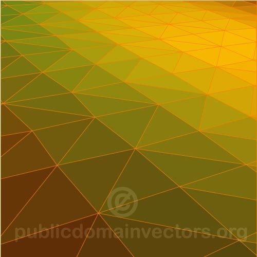 Permukaan poligonal vektor