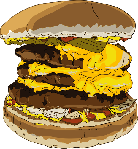 TrojitÃ¡ cheeseburger