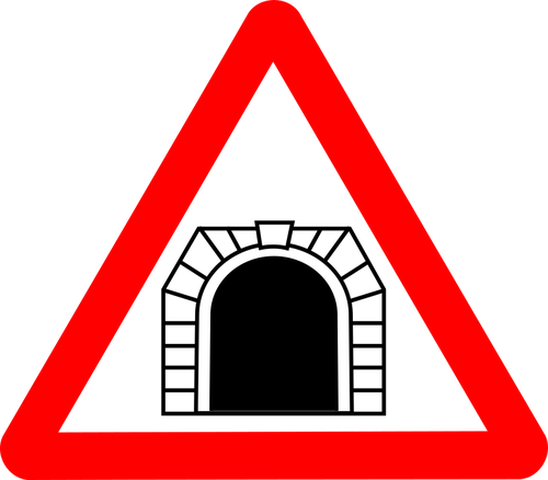 Road sign tunnel