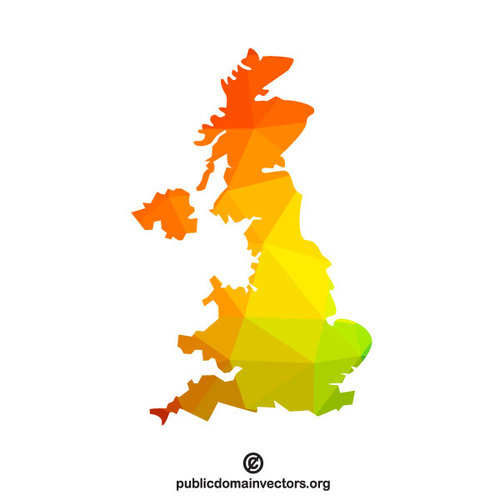 Mappa di Regno Unito