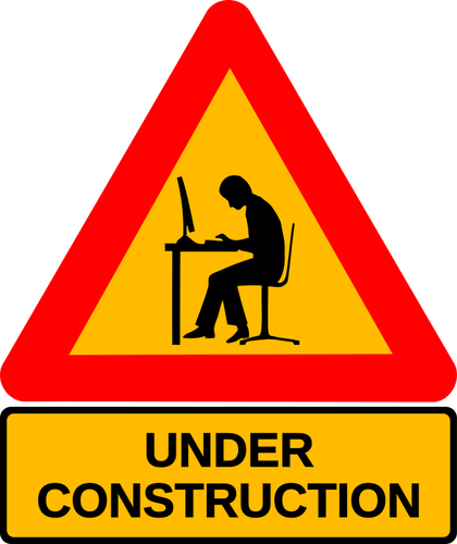 Bajo signo de carretera de construcciÃ³n