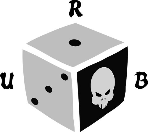 Illustrazione vettoriale del logo per i giochi URB