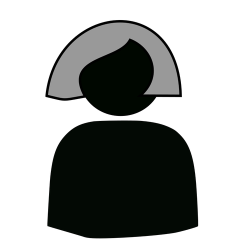 Sagoma di avatar femminile