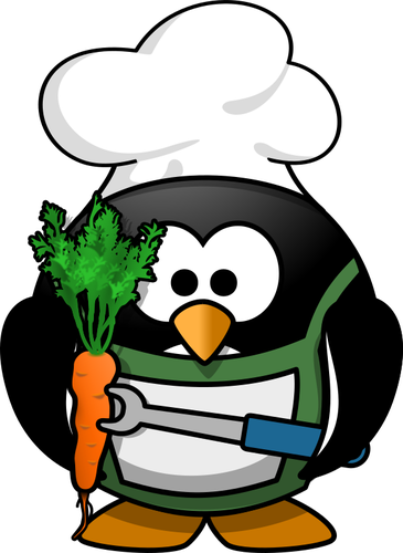 Cozinheiro chefe do pinguim