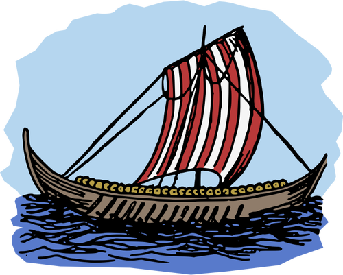 Image de bateau de Viking