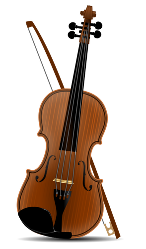 Abstrakte Geige
