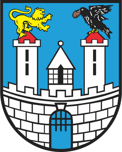 Illustrazione vettoriale dello stemma della cittÃ  di Czestochowa