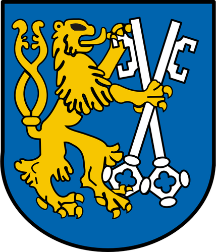 Grafica vettoriale dello stemma della cittÃ  di Legnica