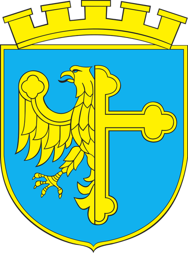 ClipArt vettoriale dello stemma della cittÃ  di Opole