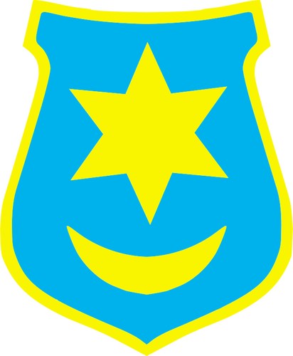 Vector image of coat of arms of Tarnow City
