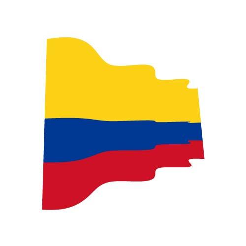 BÃ¸lgete Colombias flagg