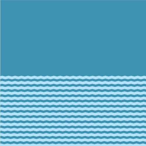 Light blue wavy stripes