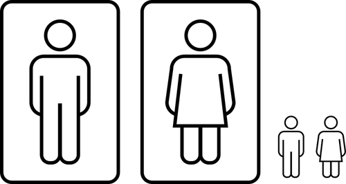 WC symbolen
