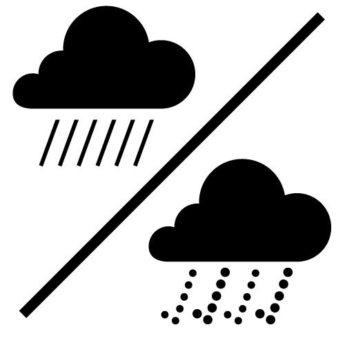 Regnigt vÃ¤der ikon