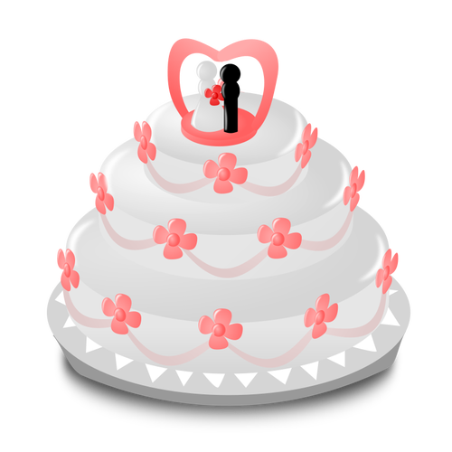Bryllup kake