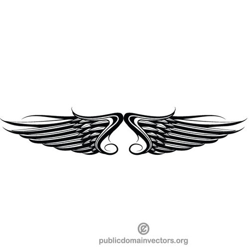 Vleugels vectorafbeeldingen 3