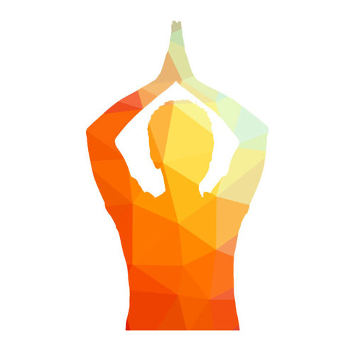 Yoga pose de vetor clip-art
