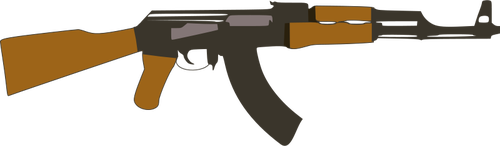 Vektorbild av Kalashnikov
