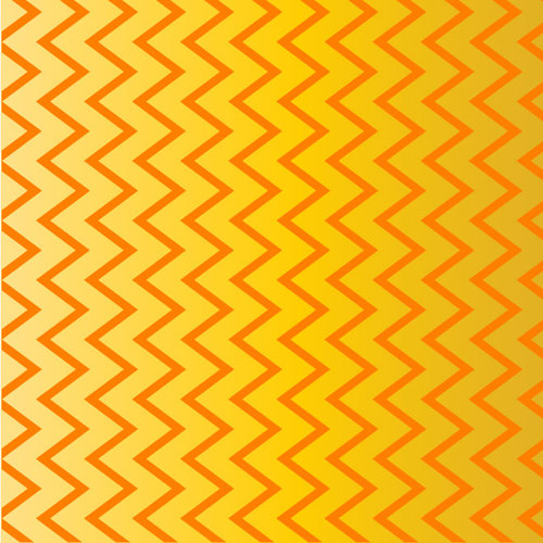 Zigzag lines yellow background