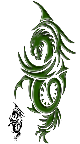 Conception de tatouage de Dragon