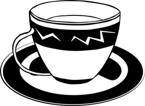 Tea cup vector image