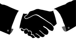 Handshake vector illustration