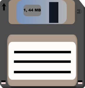 Floppy diskette vector clip art