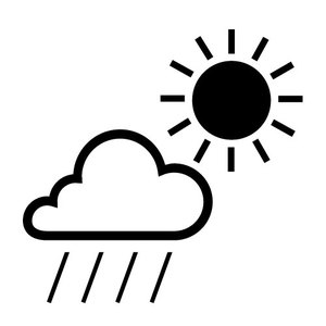 Vector icon for weather